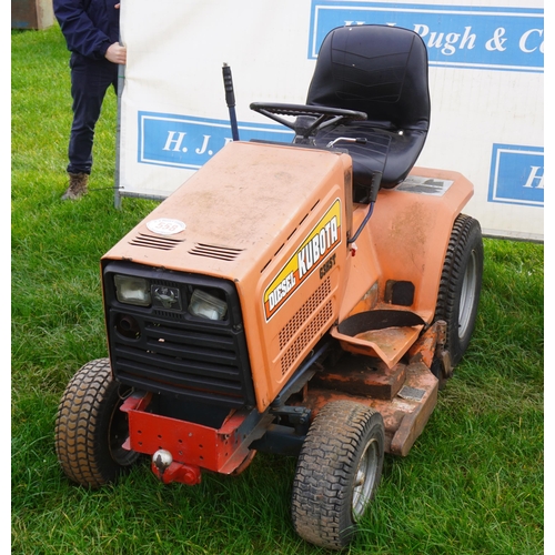 Kubota diesel G3HST ride on mower