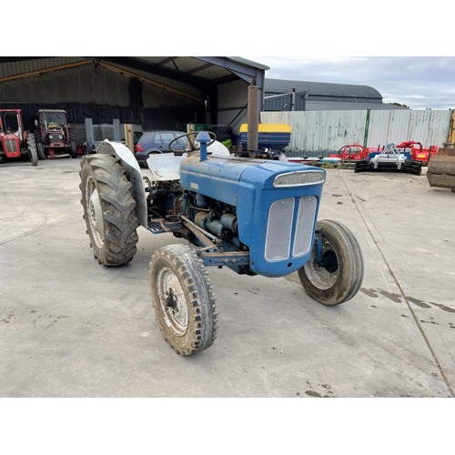 43 - Fordson Super Dexta tractor. Runs