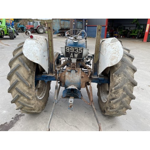 43 - Fordson Super Dexta tractor. Runs