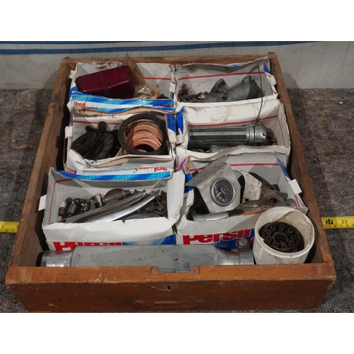 4 - Quantity of new and used British motorcycle parts