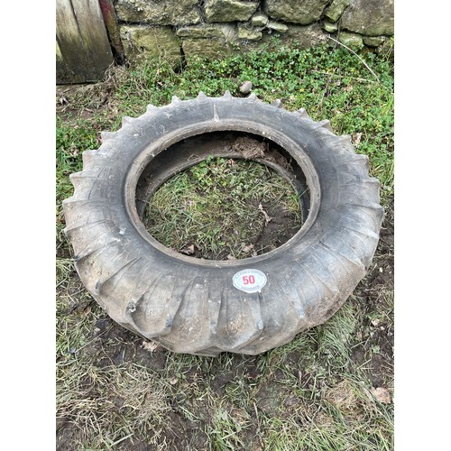 50 - Dunlop Farm Tractor tyres 11.25-28