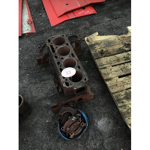 53 - Fordson Major engine block, no cracks