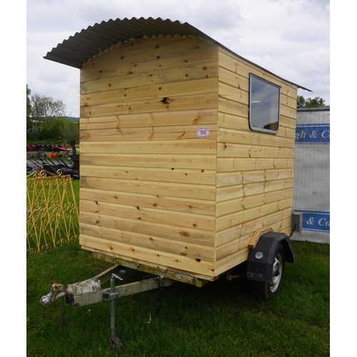 Shed on wheels