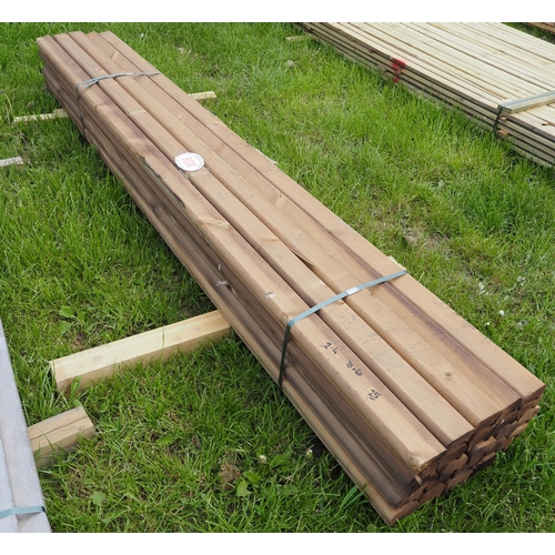808 - Softwood handrail 2.4 75x50 -25