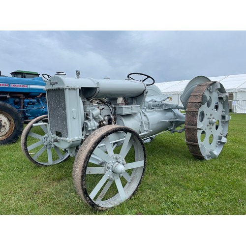 Ferguson Brown tractor. Tractor is in immaculate condition. Been in private collection since 2014. Refurbished with no expense. Reg. TSY 177. Log book