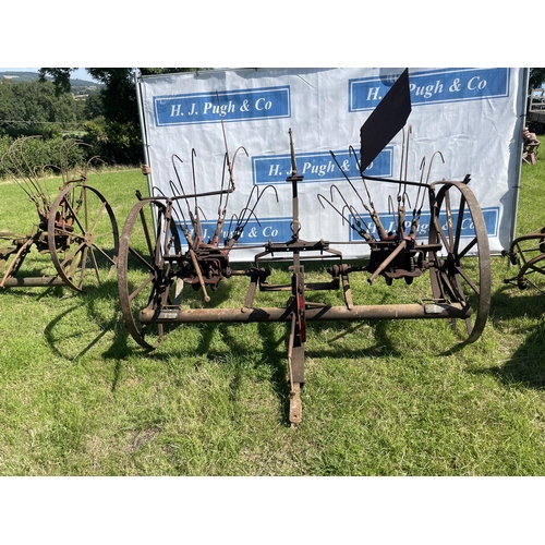 Massey Harris hay turner