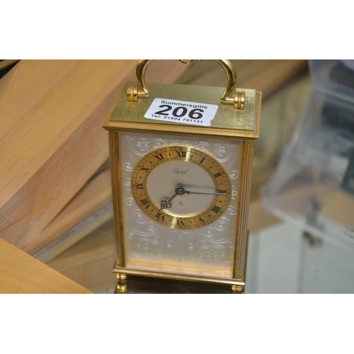 IMHOF Swiss carriage clock