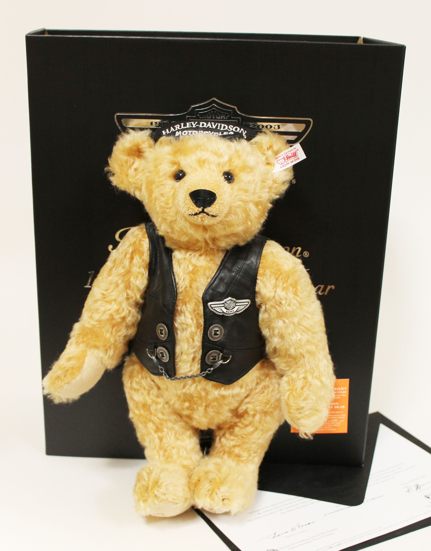 steiff harley davidson bear