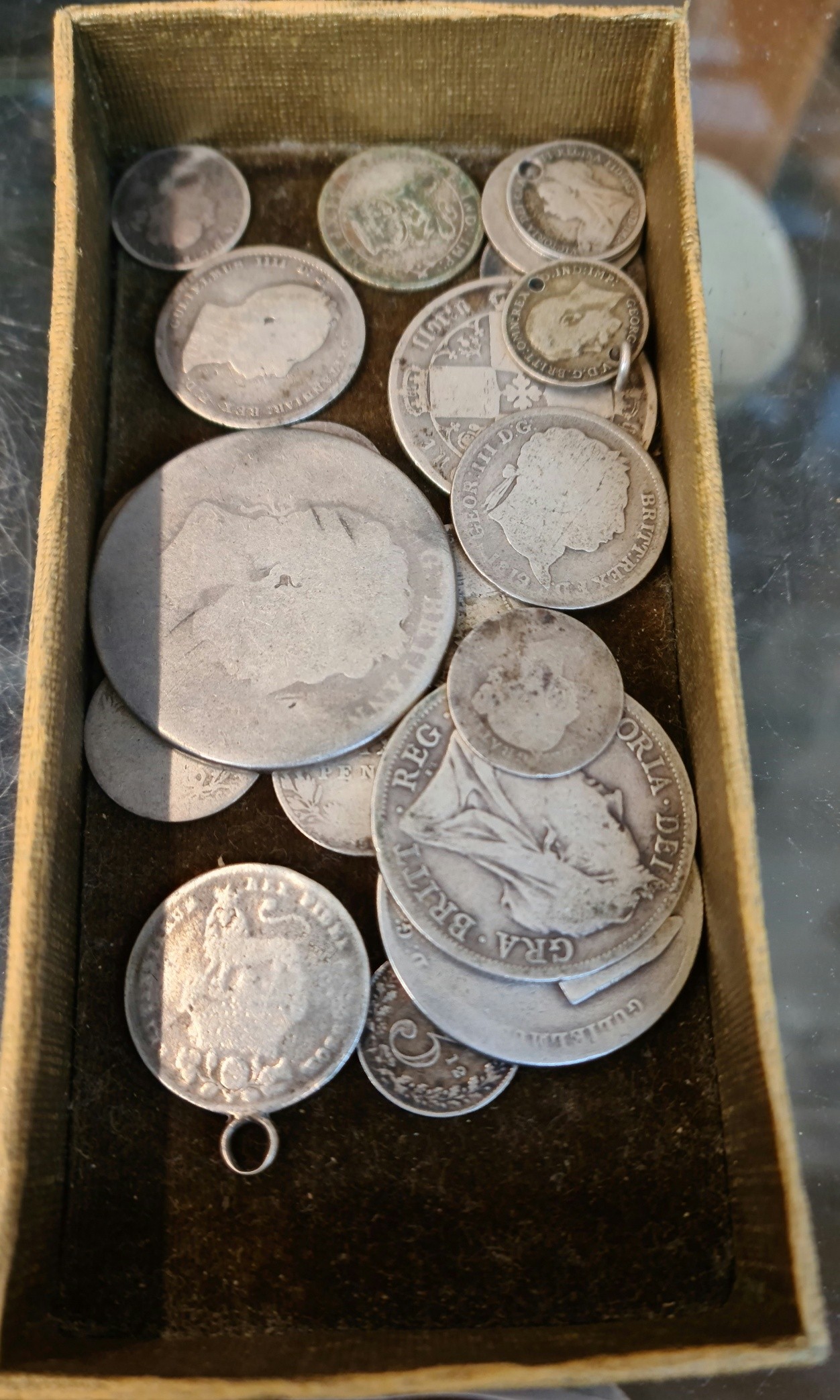 Various antique Uk silver coins