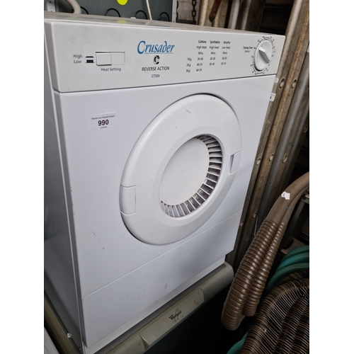 A Crusader Reverse Action Ct33v Tumble Drier 7193