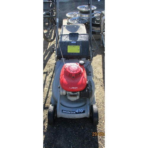 A Honda Hrb C Self Propelled Motor Mower Barnebys