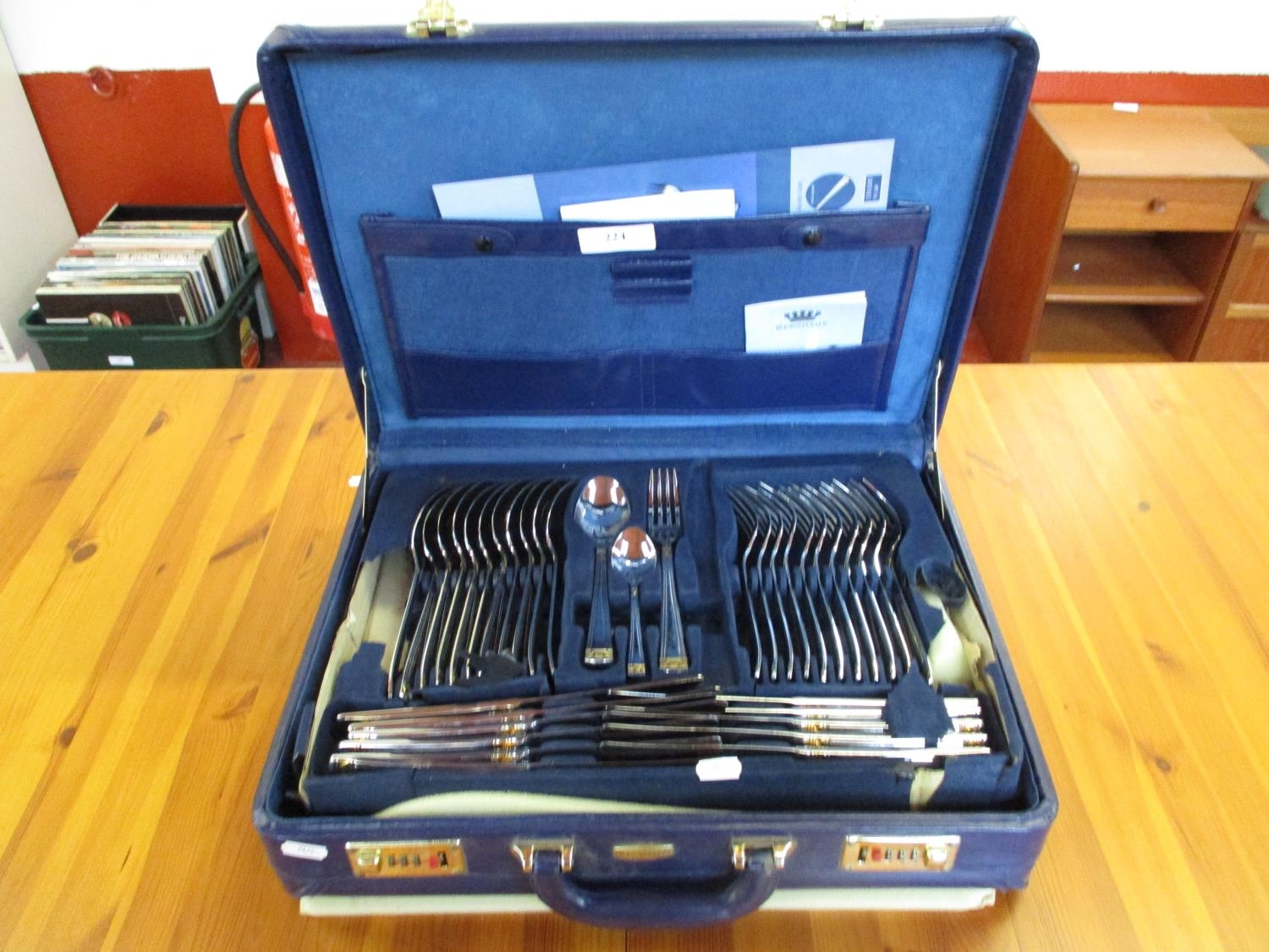 A Berghaus canteen of cutlery