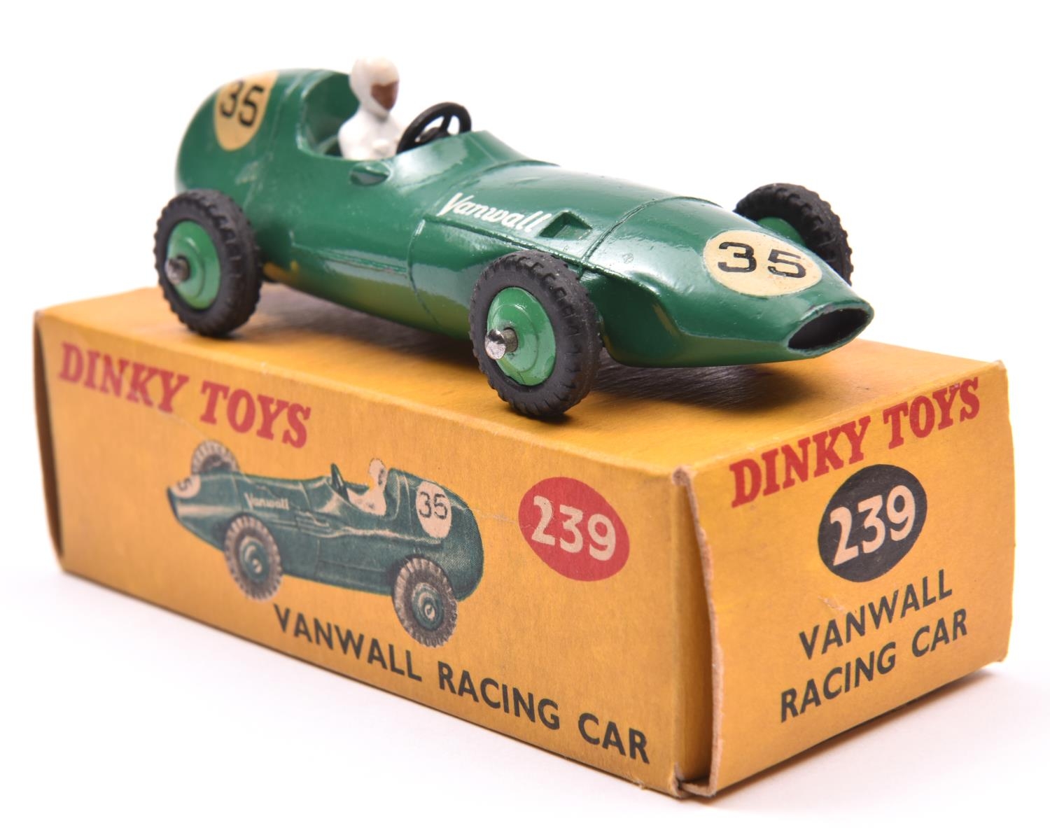 dinky vanwall racing car