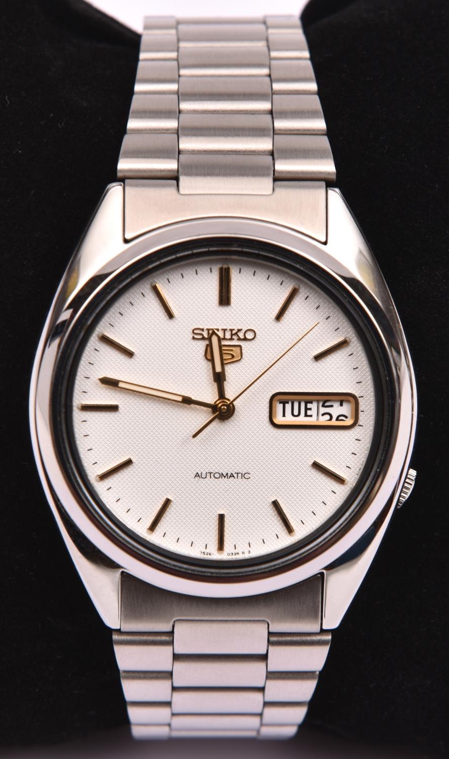 A Seiko Perpetual Calendar Cal.6A32 Automatic watch with automatic self