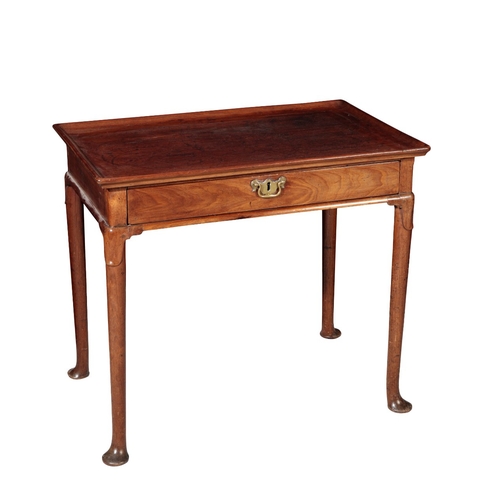 713 - A GEORGE II MAHOGANY CHINA OR TEA-TABLE 69.5cm high x 81cm wide x 53cm deep

The estate of the late ... 