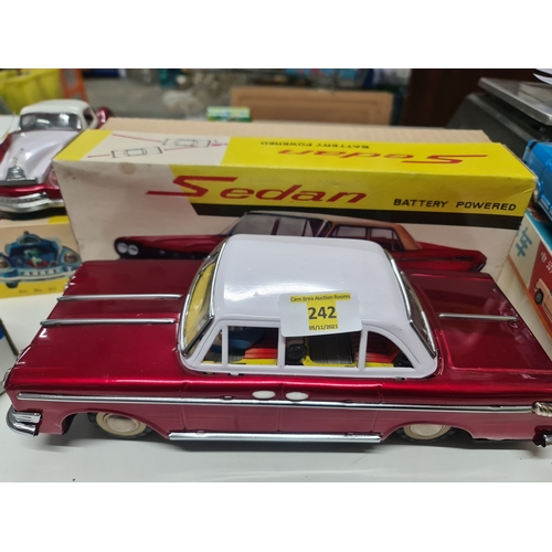 242 - Tin Plate battery Car