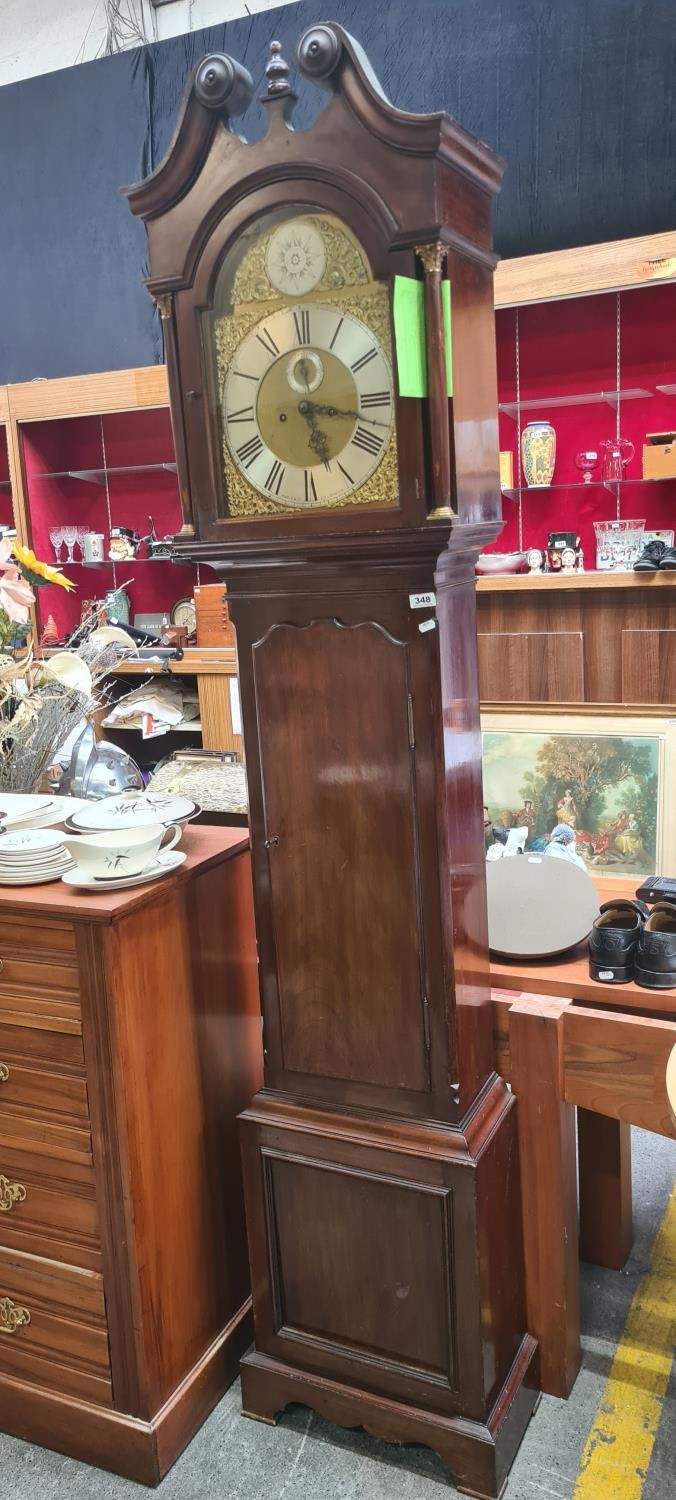 Super circa 1860s full size grandfather clock by Maple and co london