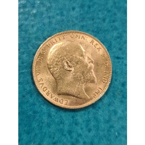 3 - 1909 full Gold Sovereign