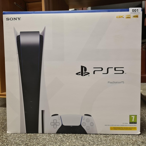 1 - Sony Playstation 5 Brand new in box still Factory Sealed CF1-1016A Customer won it in a raffle and a... 