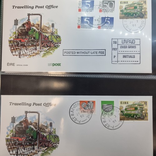 58 - A collection of 52 Irish An Post first day covers. Featuring travelling post office examples, togeth... 
