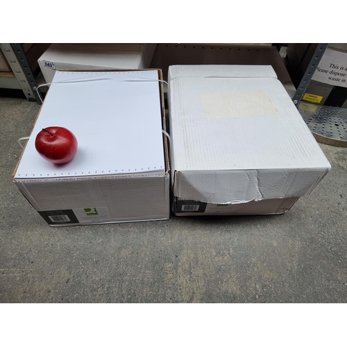 43 - Two cases of listing paper from Q Connect. Approximately 4000 total sheets, in original packaging. T... 