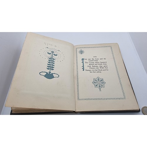 34 - Star Lot: A beautiful Moroccan bound volume of of Fitzgerald's 