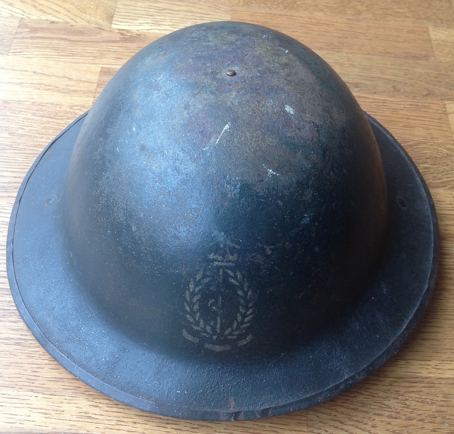 WW1 R.A.M.C Brodie Helmet.A Good example of a Brodie helmet, with