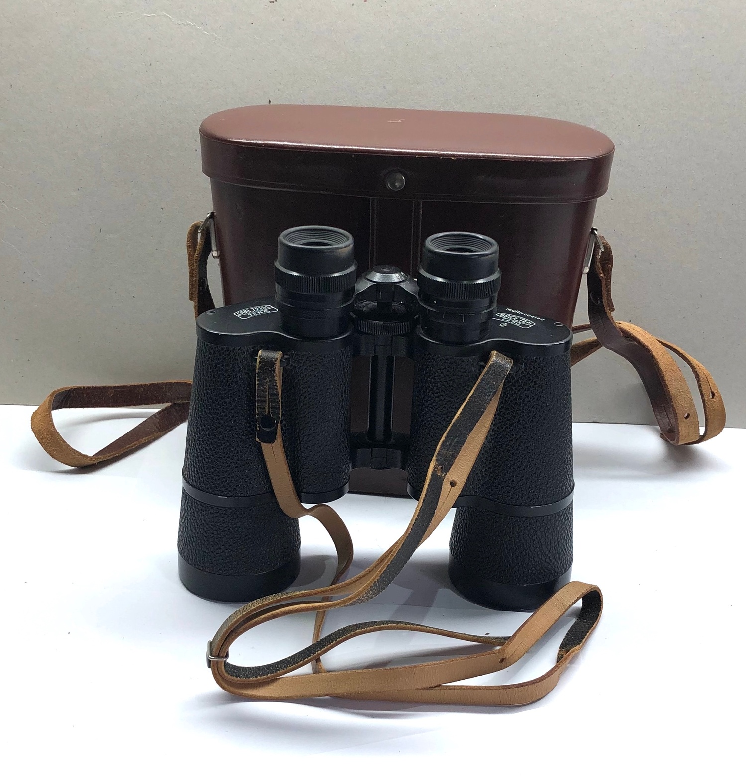 Vintage cased carl Zeiss jena binoctem 7x50 binoculars