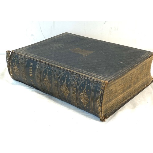 41 - Antique large family bible