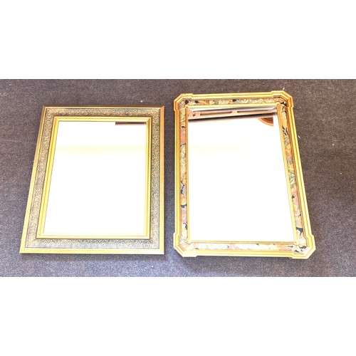 2 - 2 Framed mirrors