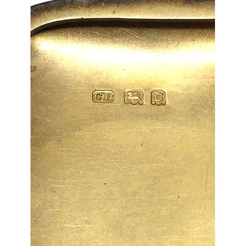 9 - Silver cigarette case weight 78g