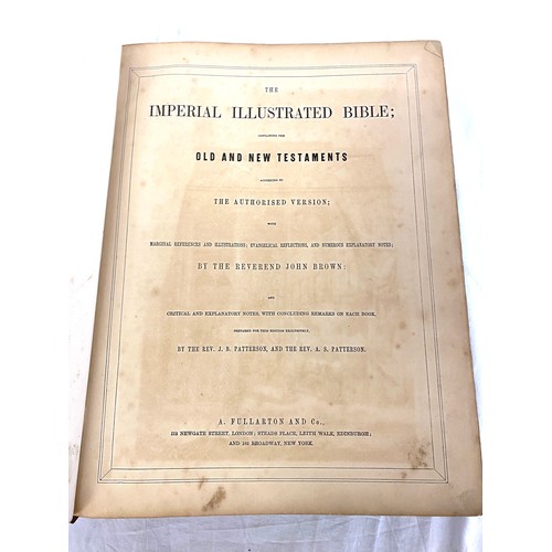 90 - Vintage family bible - in need of repair