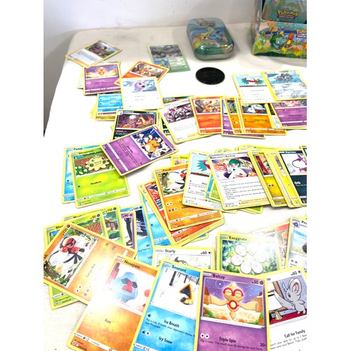 47 - Large selection of Pokemon cards and trading game