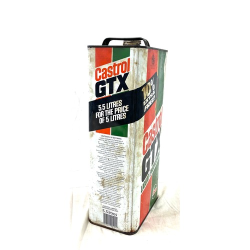 4 - Vintage Castrol GTX oil can