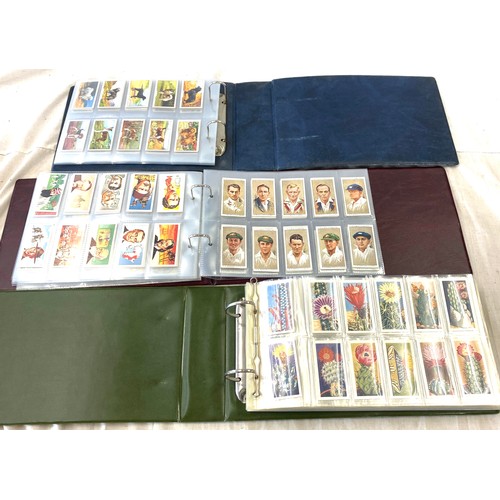 35 - Selection of vintage cigarette cards within 3 albums