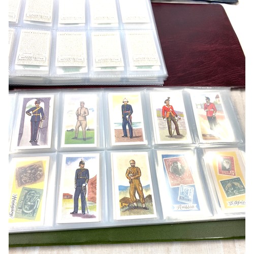 35 - Selection of vintage cigarette cards within 3 albums