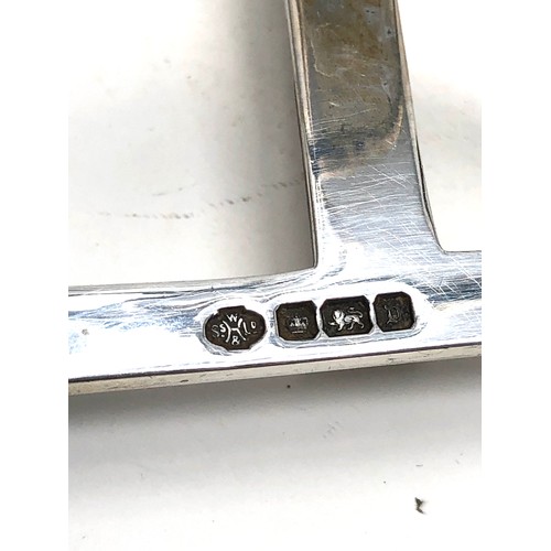 13 - Antique 5 bar silver toast rack sheffield silver hallmarks weight 92g