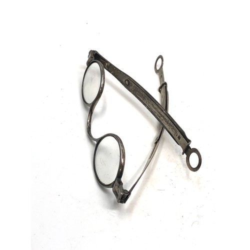 9 - Antique Georgian hallmarked silver spectacles