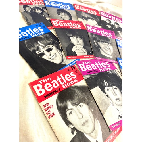 32 - Selection of beatles monthly books