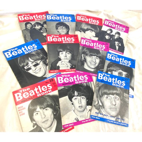 32 - Selection of beatles monthly books