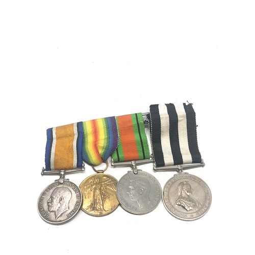 503 - ww1 & ww2 st john mounted medal group ww1 pair to 27117 pte r rogers dorset reg st johns to a/m r ro... 