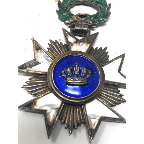 510 - 4 belgium medals inc order of leopold -order of the crown  and croix de guerre