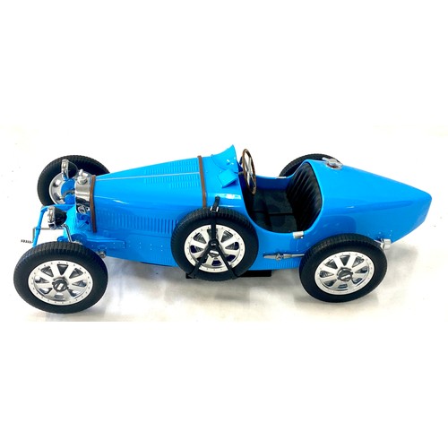 2 - Bugatti T35 blue 1/12 model car by Norev