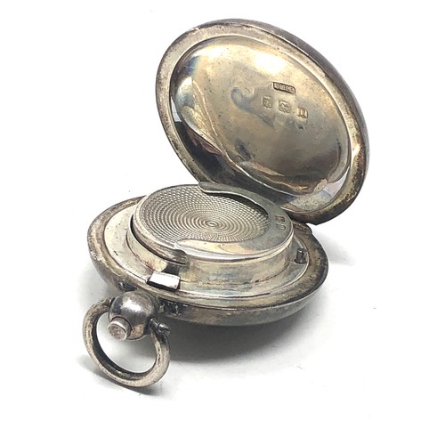 6 - Antique silver sovereign case birmingham silver hallmarks in good condition