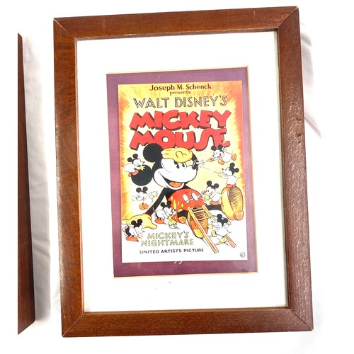 50 - Bunnykins by Royal Doulton figure, 2 Walt Disney prints in small frames
