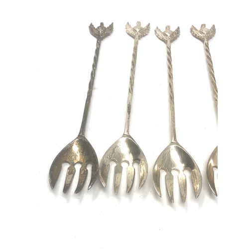 18 - continental 800 silver pickle forks