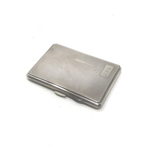 25 - silver cigarette case