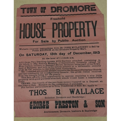 18 - HOUSE PROPERTY, DROMORE AUCTION POSTER 23
