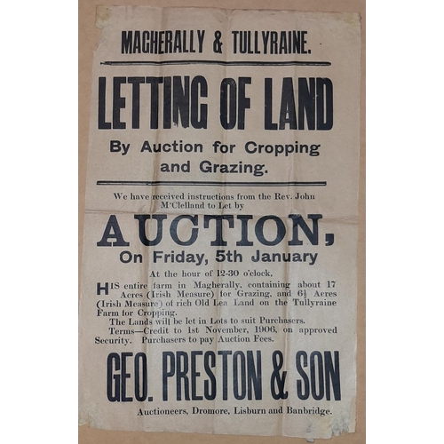 31 - LAND LETTING, MAGHERALLY & TULLYRAINE AUCTION POSTER 18