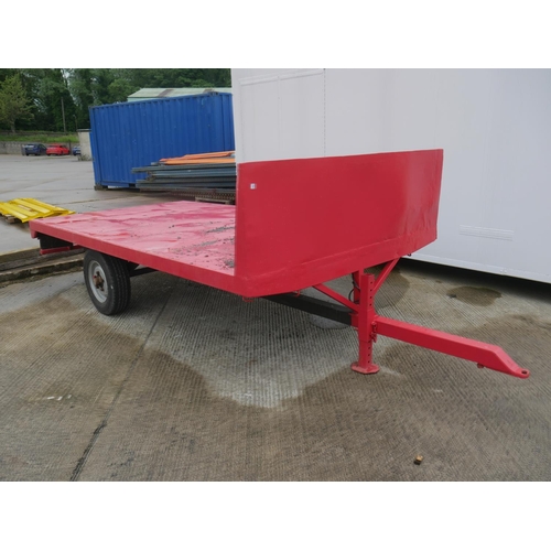 23 - FLAT BED TRAILER
